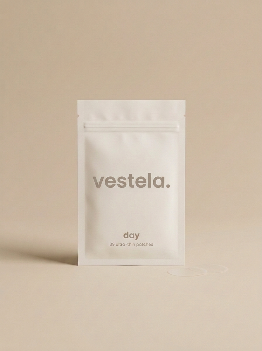 vestela. day - 39 ultra-thin patches pouch